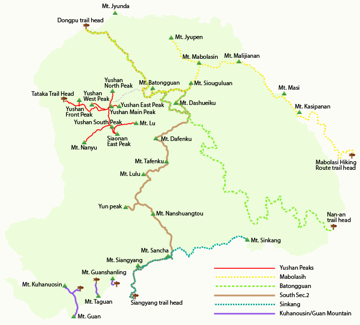 Yushan Peaks Trail